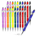 Greengines 20 Pieces Inspirational Pens, Motivational Ballpoint Pen with Stylus Tip Funny Ink Pens Bulk Inspirational Gifts for Women Coworkers Office Supplies Black Ink