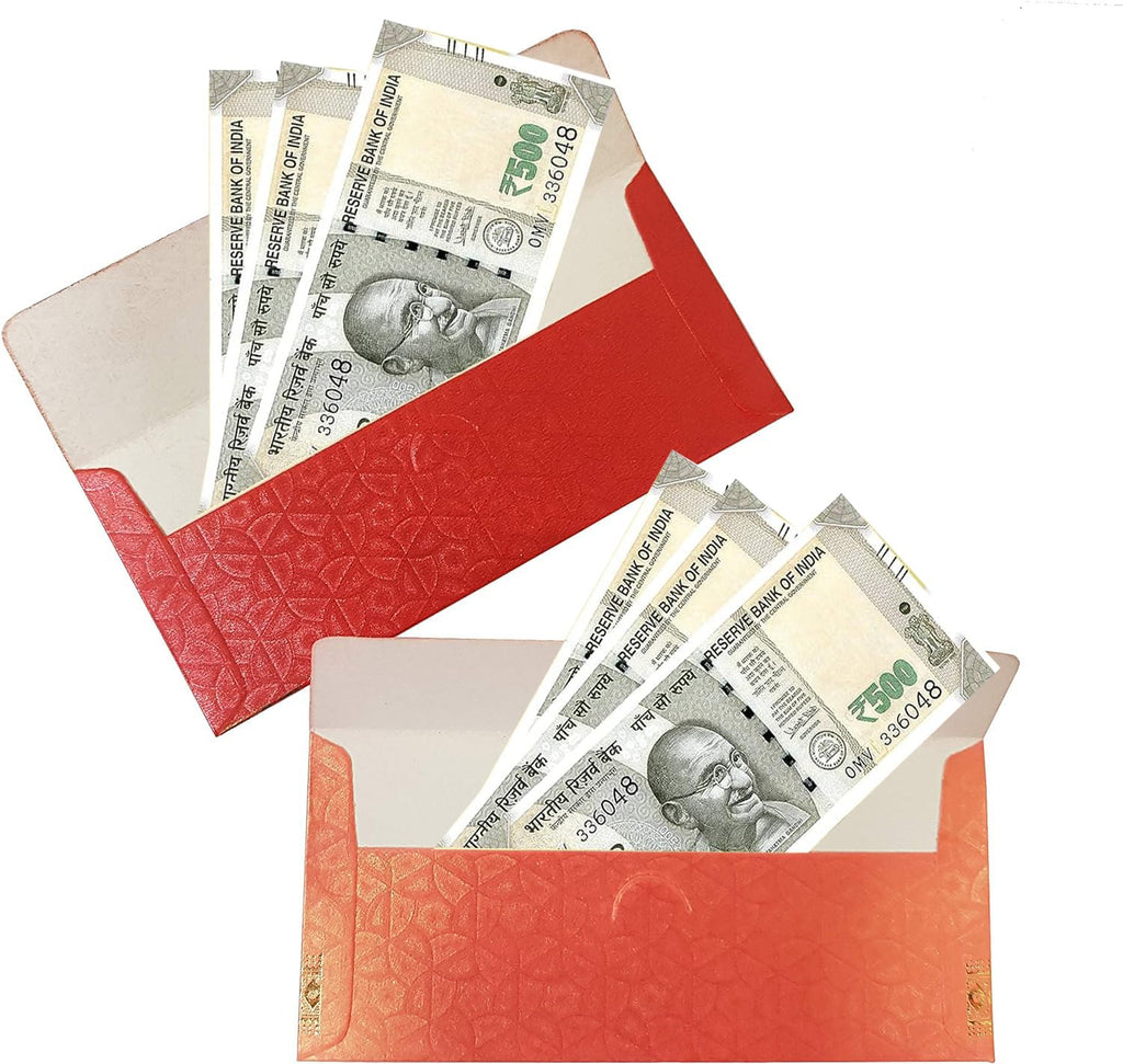 eSplanade Money Gift Envelopes - Multi Color Pack of 50 Premium Designer Envelopes