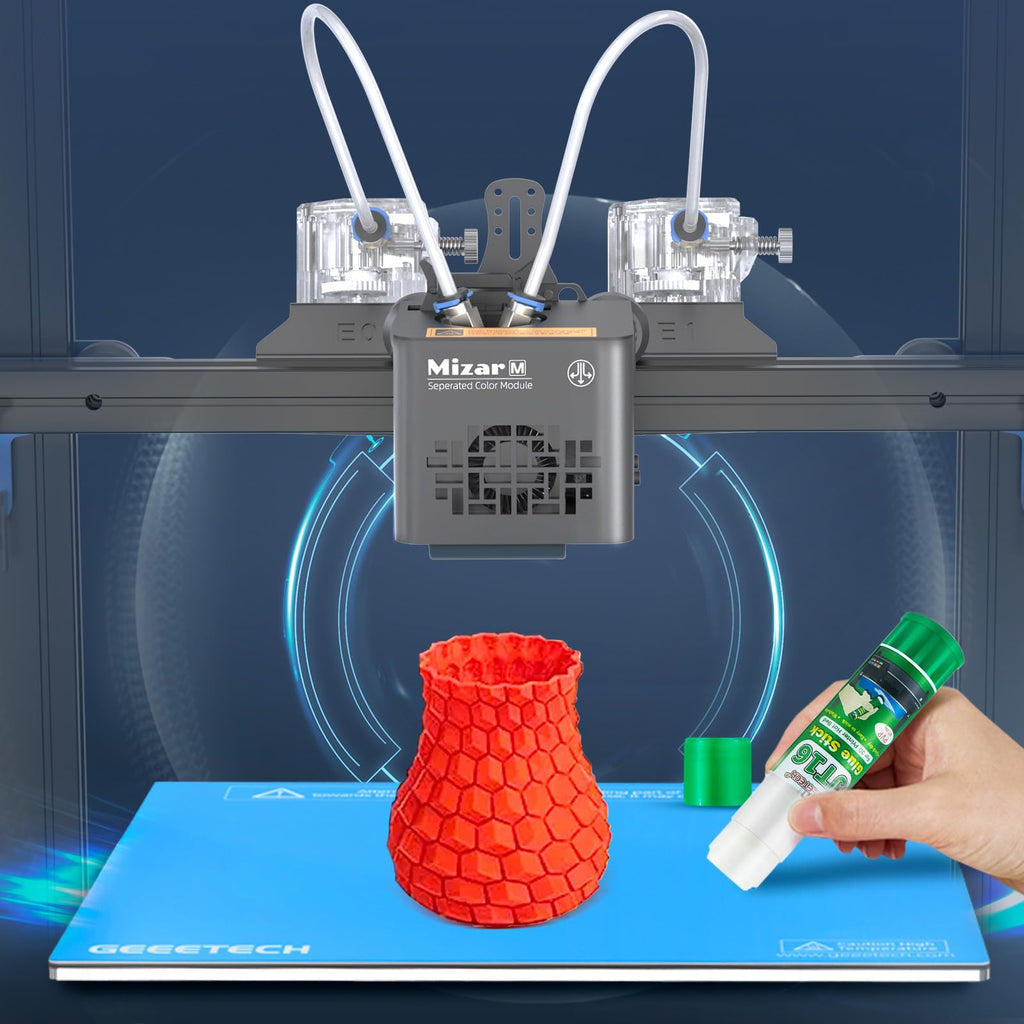 6PCS 3D Printer Glue Sticks, PVP Solid Glue Sticks for Hot Bed Plate, Washable, Reduce Warping for PLA, ABS, PETG, HIPS, TPU Filament on PEI, Glass, Aluminum, Buildtak Board