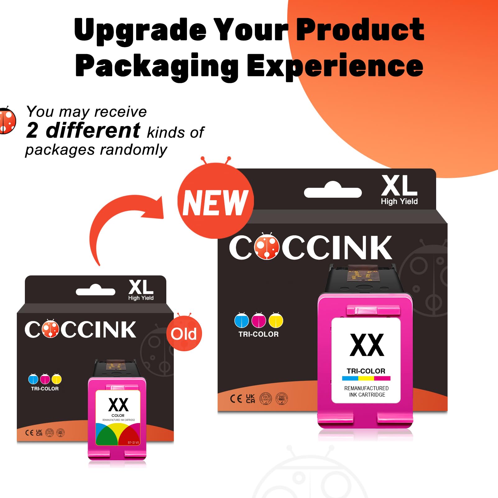 COCCINK 276XL Colour Ink Cartridges for Canon PIXMA TS3720 TS3500 TS3522 TS3520 TS3722 TS3725 TS3729 TR4725 TR4700 TR4720 TR4722 Printer Inkjet for Canon cl-276 276 XL Color Ink Cartridge (1 Color)