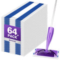 UNIMADE 64 Count Mop Pad Refill Compatible with Swiffer Wet Jet, Disposable Multi-Layers Mopping Pads for All Hard Surface, Especially Hardwood Floor, Super Absorbent Spray Mopping Pad Refills