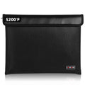 Fireproof Document Bag - with 5200°F Heat Insulated, Waterproof Fireproof Bag with Zipper, 8 Layers of Functional Materials, Fireproof Money Bag for Cash/Documents/Valuables, Fire Bag 13.9"x10.6"
