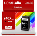 240XL Black Ink Cartridge Replacement for Canon 240 XL PG-240XL for PIXMA MG3620 MG3600 MG3520 MG2120 TS5120 MX532 MX512 MX472 MX452 Printers Noire 1-Pack