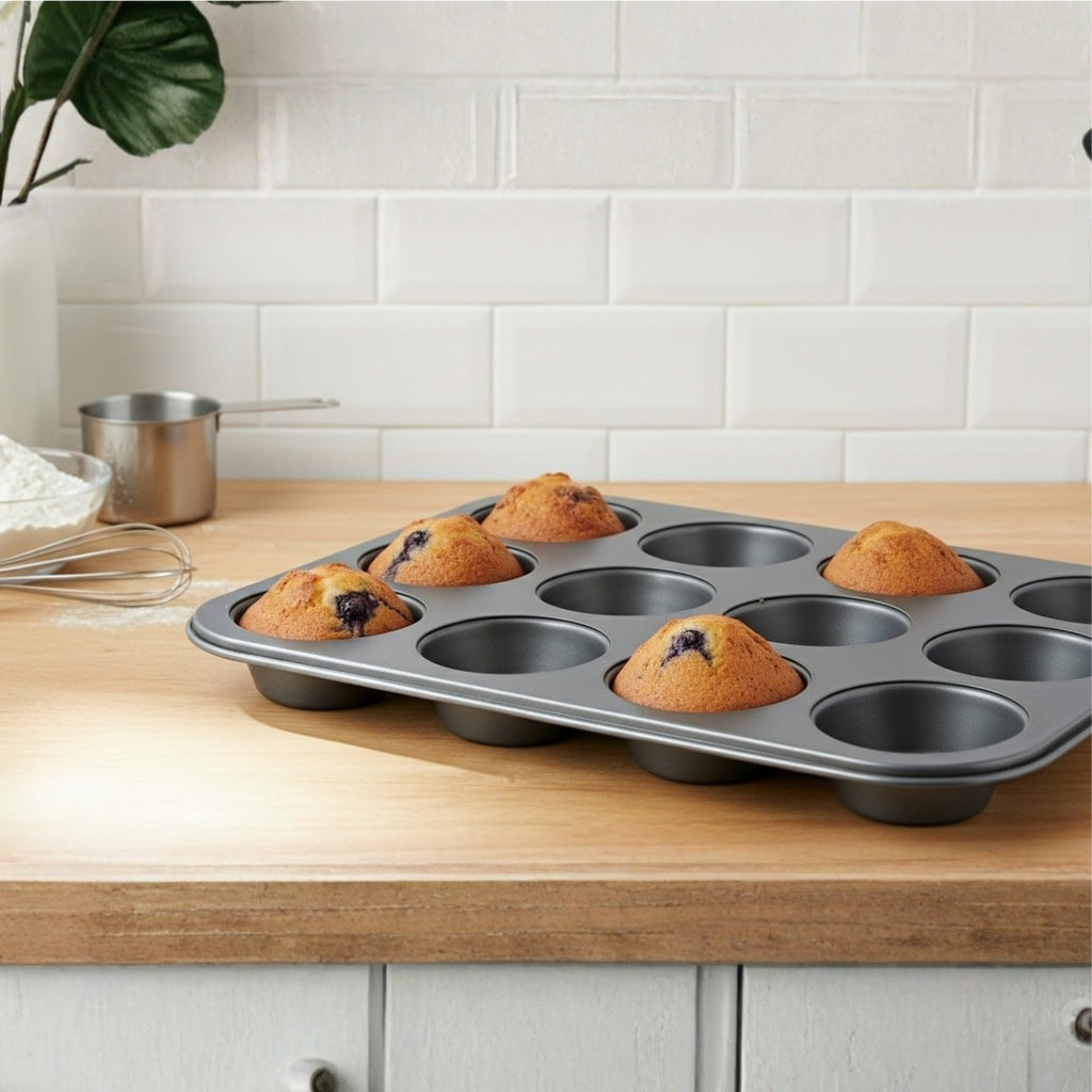Meyer - BakeMaster 12 Cup Nonstick Muffin Pan - Made in Canada