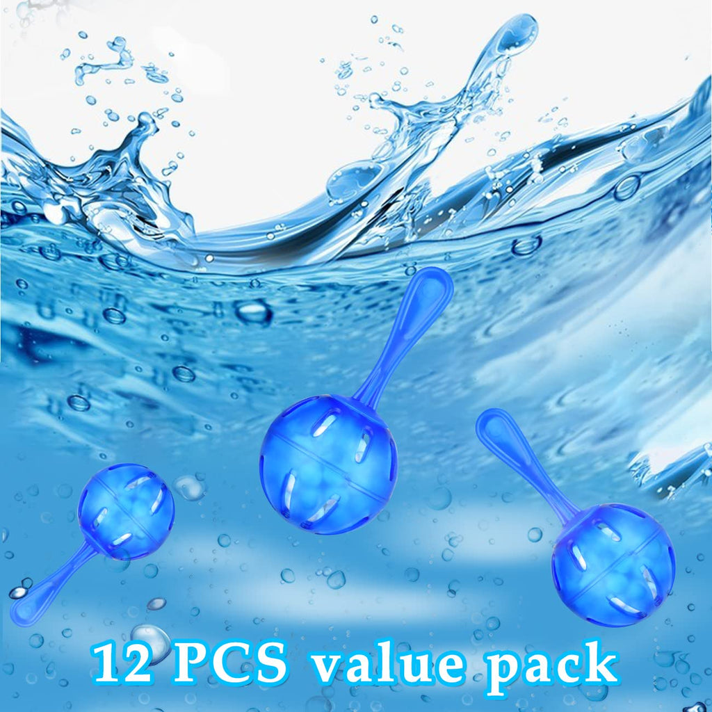 12Pack Humidifier Cleaner,Fish Tank Cleaner,Demineralization Cleaning Ball,Compatible with Vicks, LEVOIT Warm and Cool Mist Humidifiers,Purifies Water,Prevents Hard Water Build-Up,Humidifier Filter