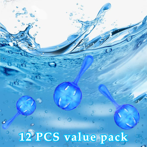 12Pack Humidifier Cleaner,Fish Tank Cleaner,Demineralization Cleaning Ball,Compatible with Vicks, LEVOIT Warm and Cool Mist Humidifiers,Purifies Water,Prevents Hard Water Build-Up,Humidifier Filter
