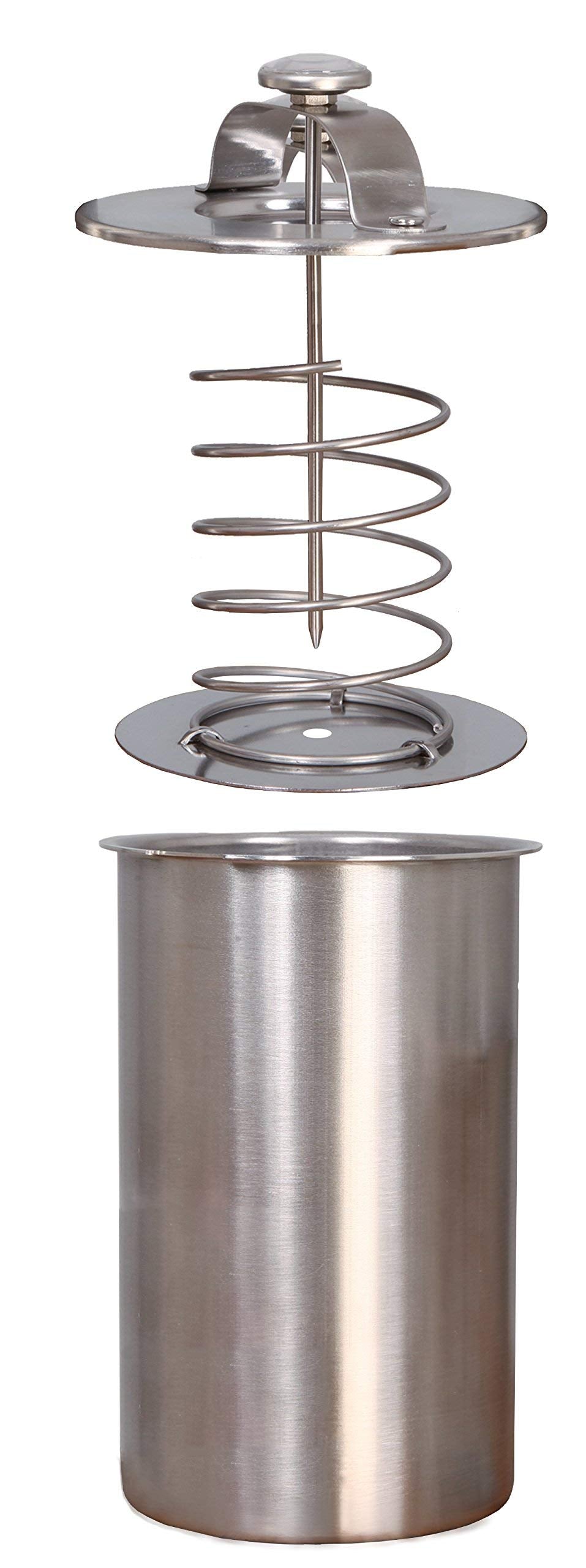 Proudly Canadian Madax Ham Maker - Stainless Steel Meat Press for Making Healthy Homemade Deli Meat with Thermometer and Cooking Bags