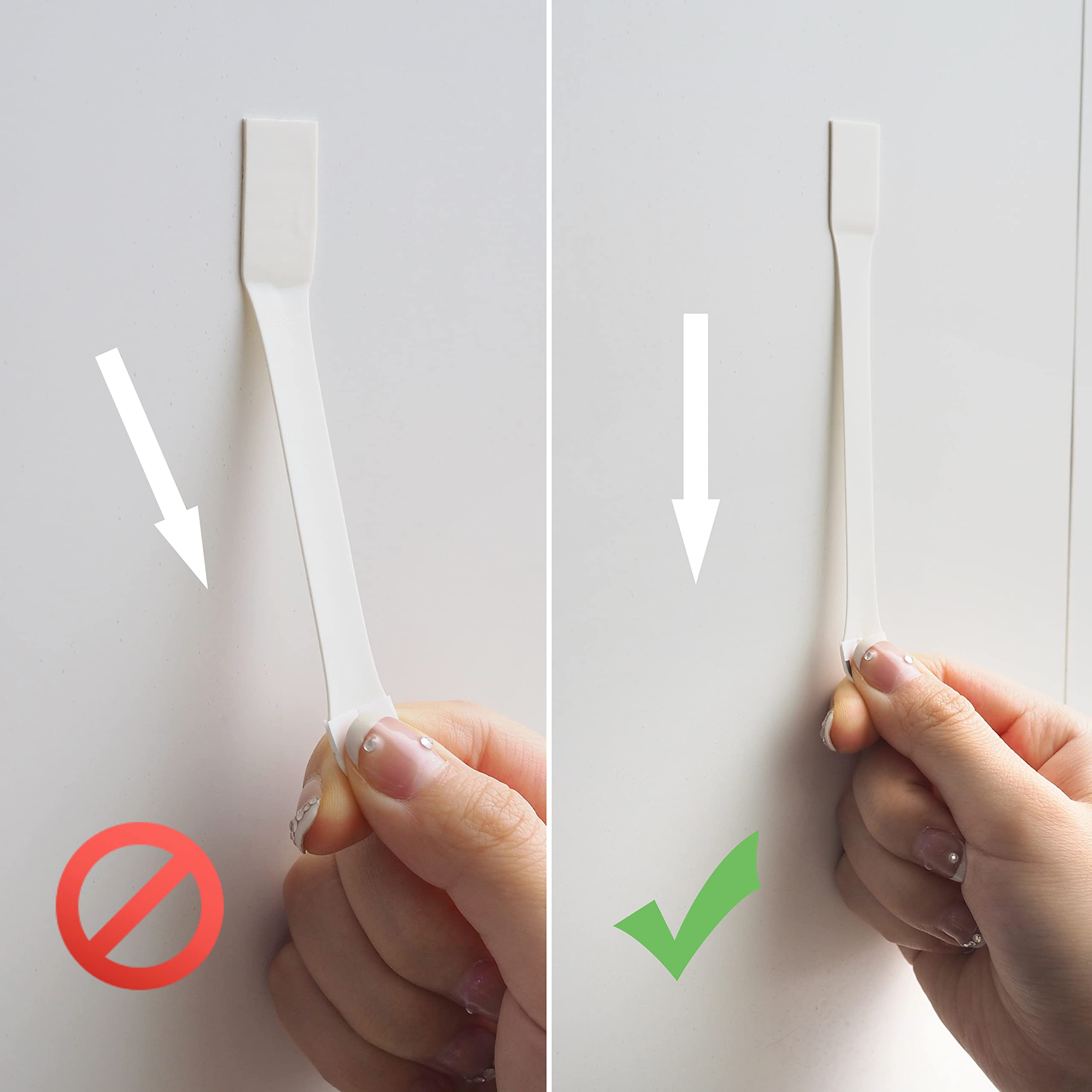 120 Pieces Poster Strips, No Tools Removable Adhesive Refill Strips Damage Free, Waterproof Replacement Hanging Strip for Posters, Indoor Wall Hooks and Wall Décor