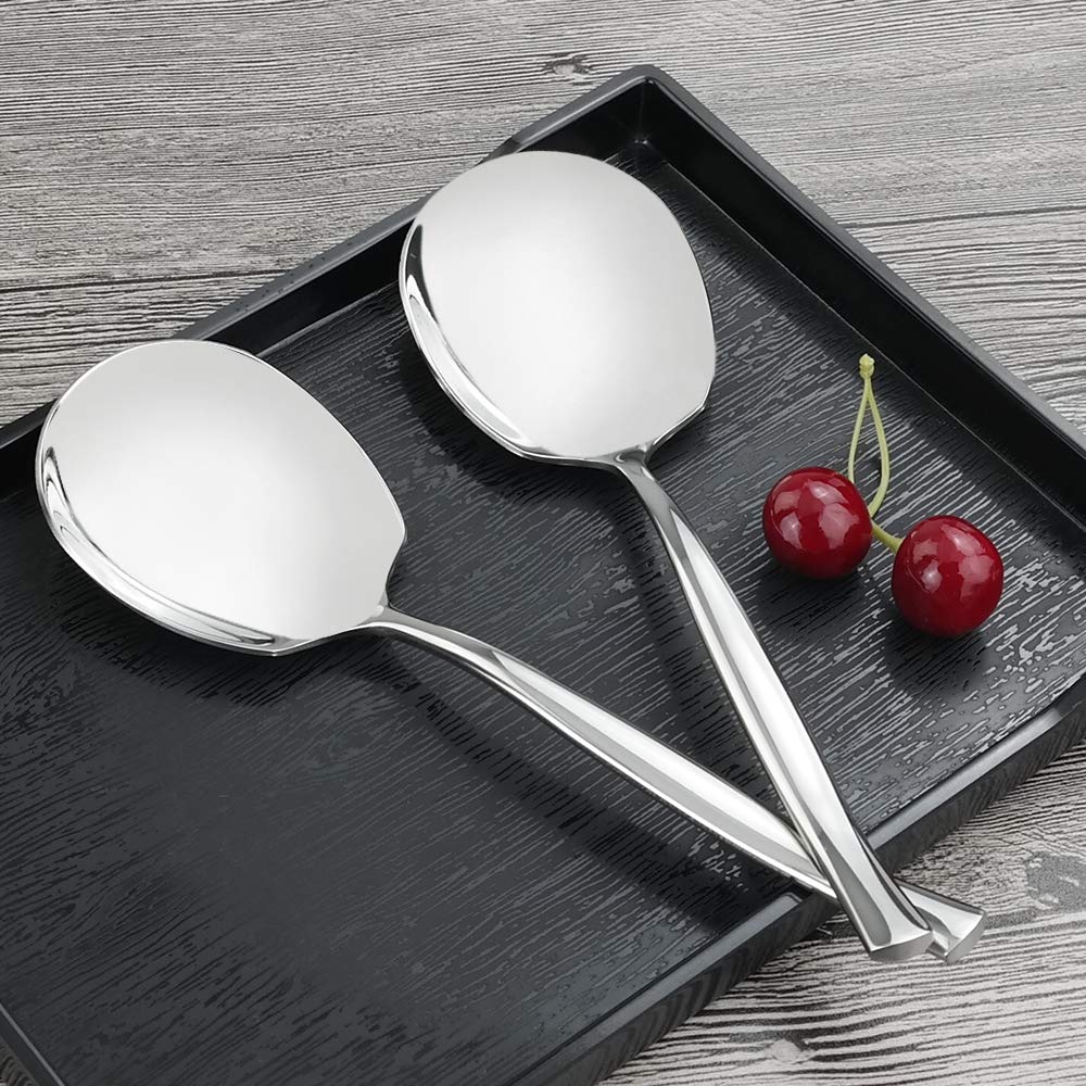 Idotry 8-Piece Stainless Steel Buffet Serving Spoon