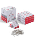 PAPERPAL #1 Nonskid Paper Clips, 2000 Medium Paper Clips (20 Boxes of 100 Each), Bulk Paperclips for Office School & Personal Use, Daily DIY, 1-2/7" Silver Heavy Duty Non-Skid Paper Clip Standard Size