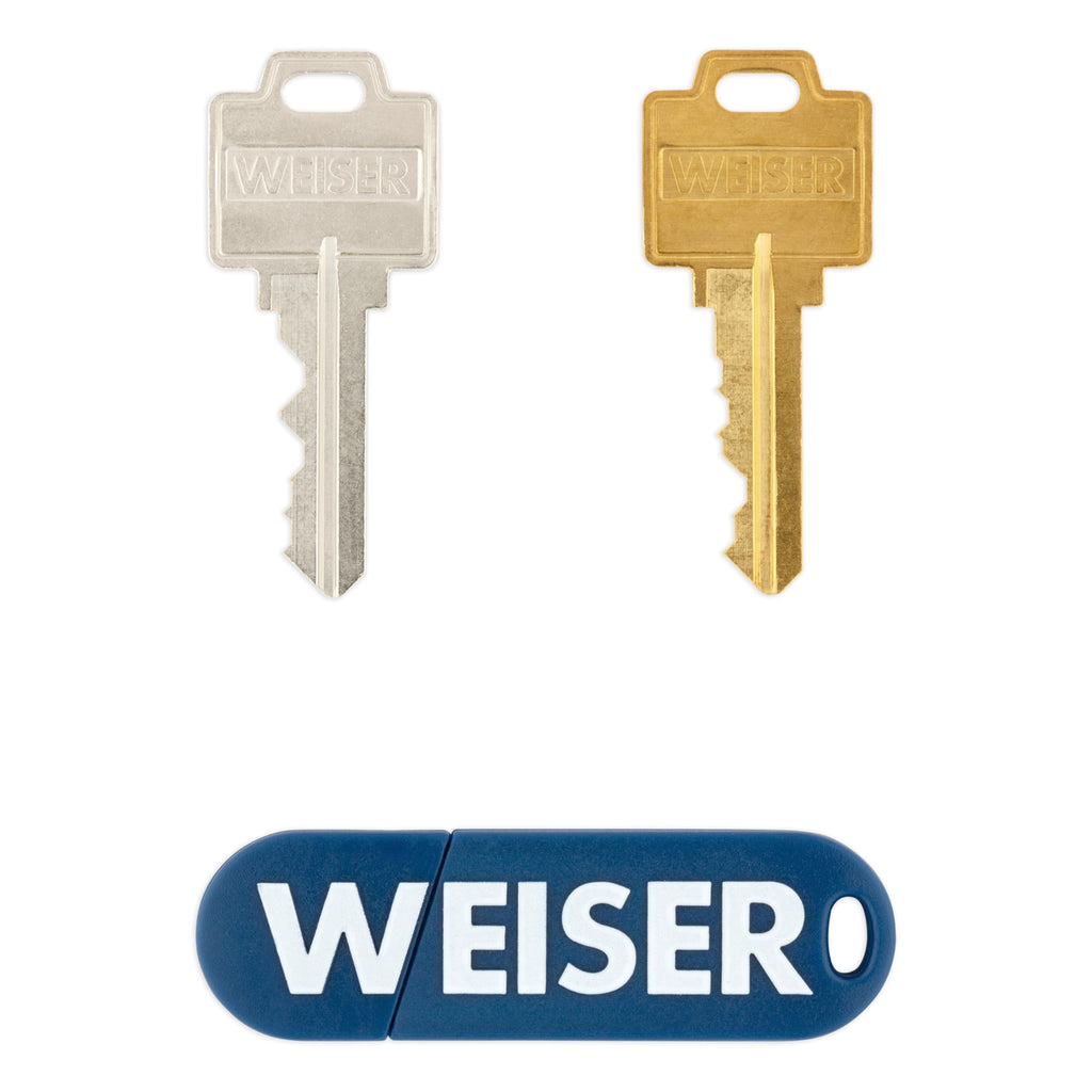 Weiser SmartKey Re-Key Kit, Re-Key Kit for Weiser SmartKey Deadbolt Locks, Door Handles, Door Knobs and Electronic Locks, Re-key Your Lock in Seconds , Silver