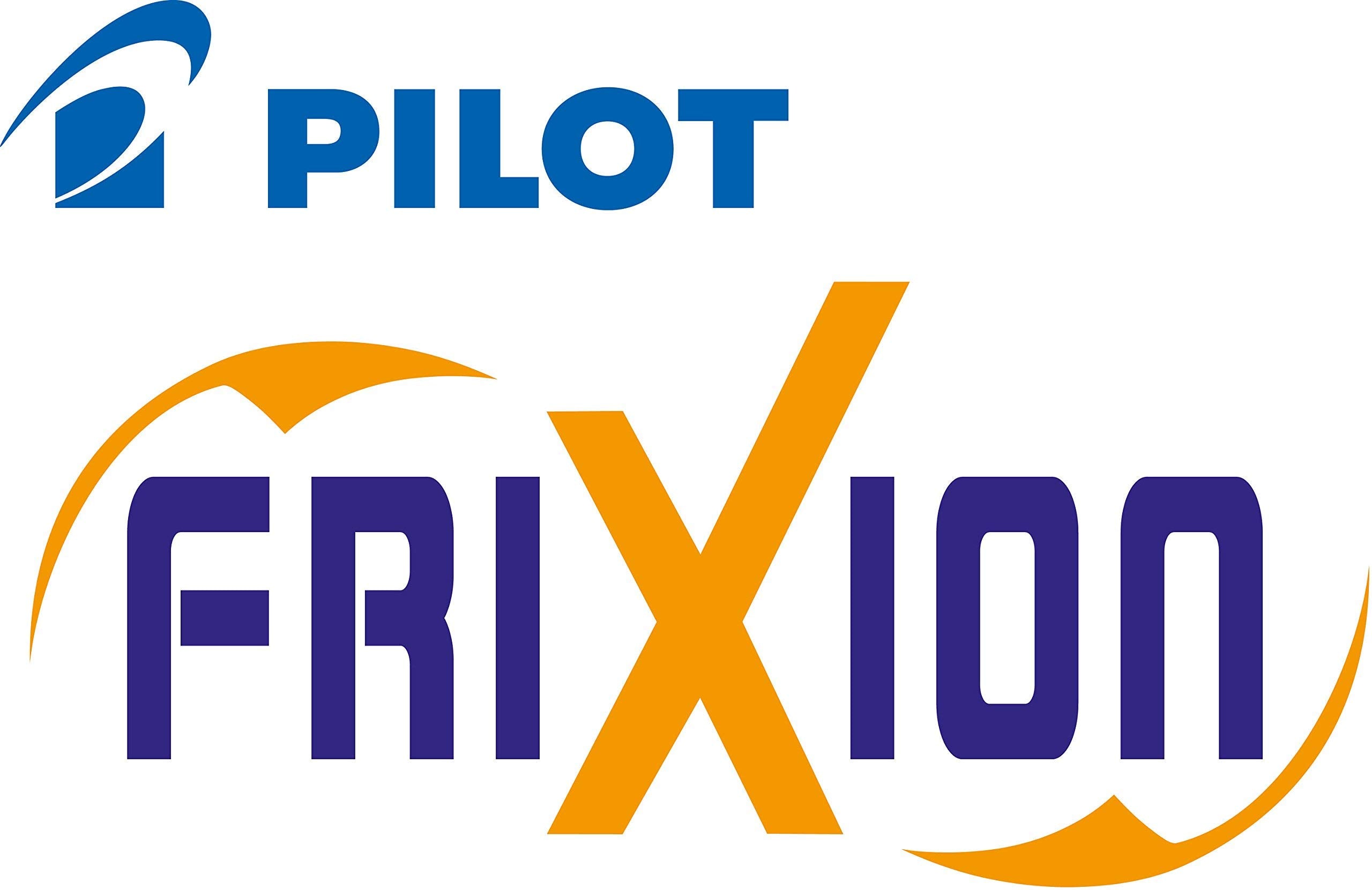 Pilot FriXion Clicker pen 1.0mm, Erasable Gel Pens, Bold Point, 6 pack (Black)