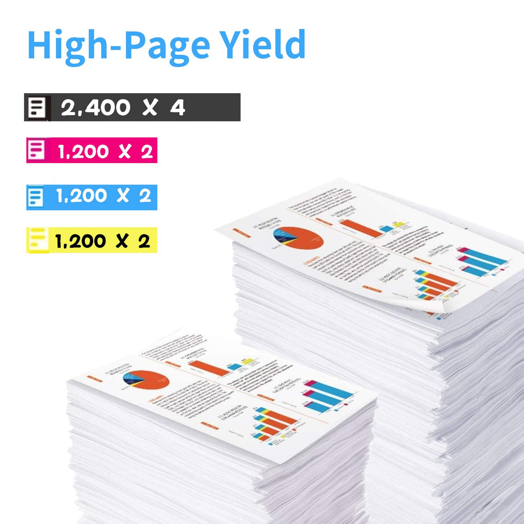 LC20E XXL Ink Cartridge Super High Yield LC20EBK LC20EM LC20EC LC20EY Replacement for Brother MFC-J985DW J5920DW J775DW J985DWXL Printer (4BK 2C 2M 2Y, 10 Pack)