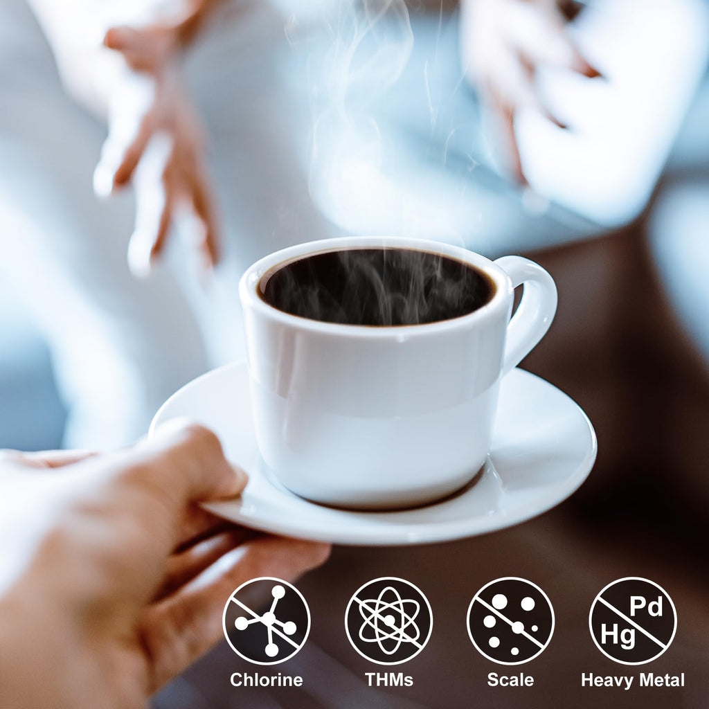 ARETHONE Water Filter for Breville Barista ClaroSwiss: Coffee Filter Replacement Compatible with Barista Touch Oracle Bambino Espresso Coffee Machine BES880, Reduces Impurities up to 5000 Cups, 4 Pack