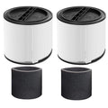 2Pack 90304 Replacement Filter Kit Compatible with Shop Vac Cartridge Filter 90350 90304 90333 90585, Fits Most 5 Gallon and above Wet Dry Vacuum Cleaner