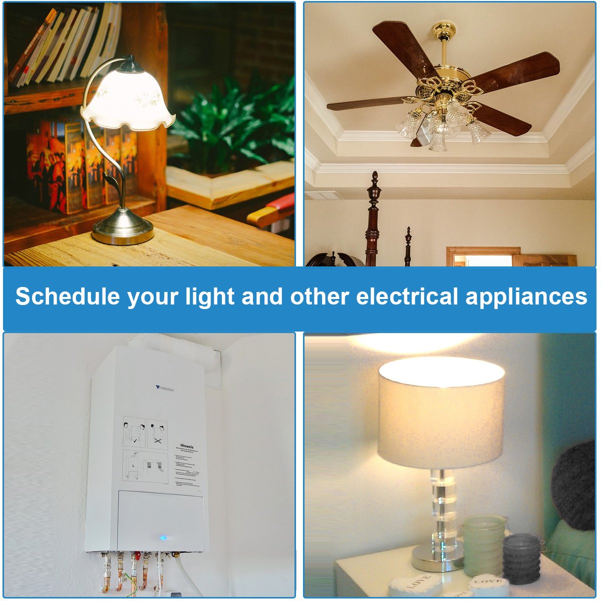 DEWENWILS Indoor in Wall Timer Switch for Light, 7 Day, 7 ON/Off Settings, DST RDM Mode, Programmable Digital Switch Timer for Lights, Fans, Motors, Neutral Wire Required, ETL Listed