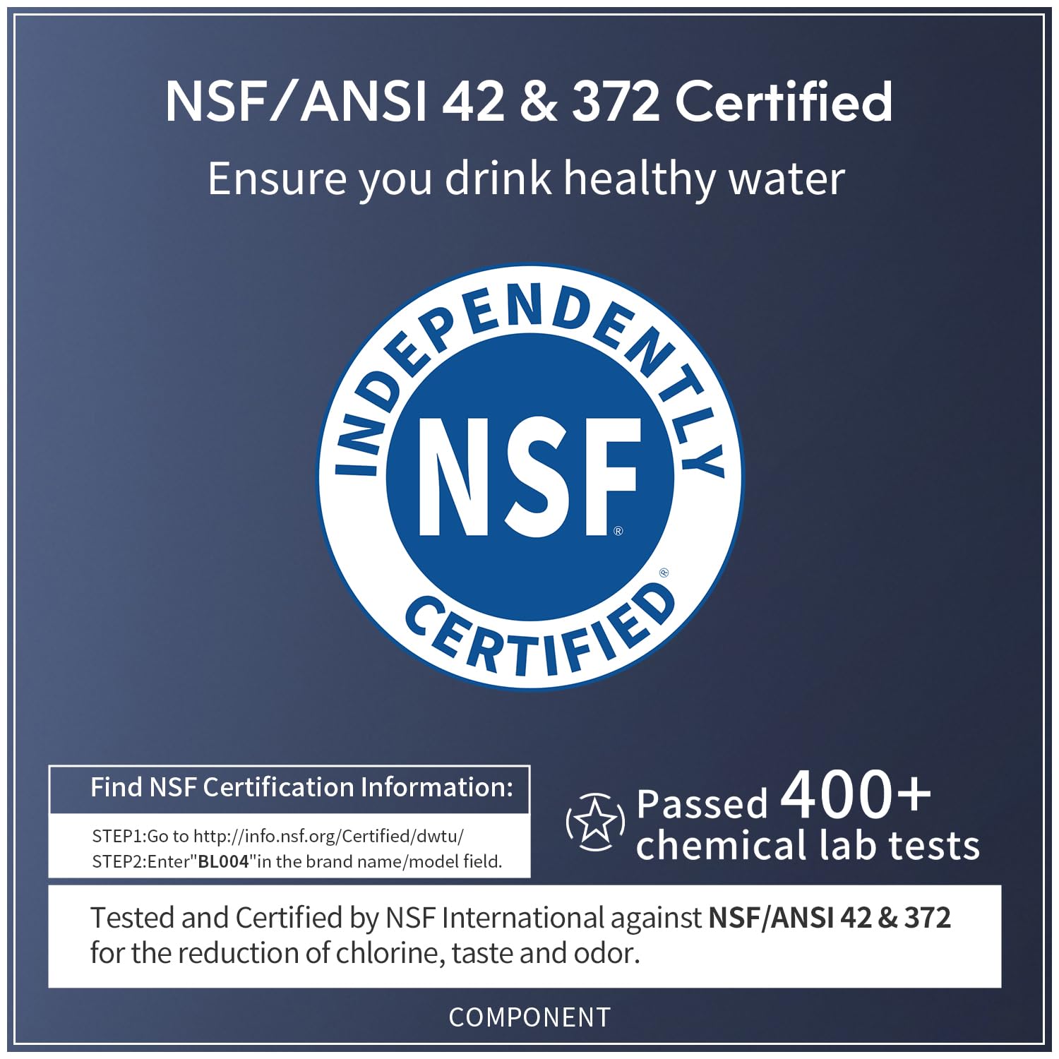 WF3CB Refrigerator Water Filter Compatible with Frigidaire WF3CB Puresource3 242069601 242086201 (3-Pack)