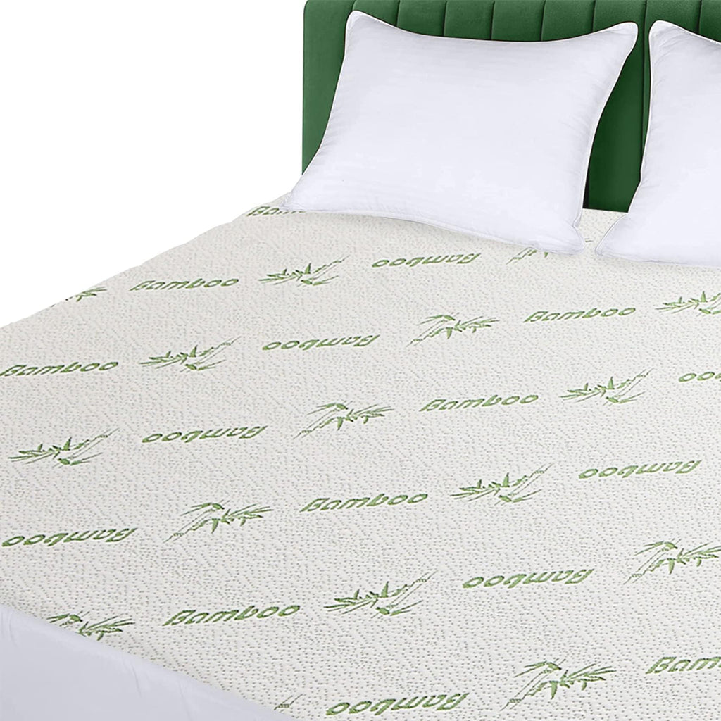 Sasttie Full Size Mattress Protector, Waterproof Full Mattress Protector, Double Mattress Protector with Viscose for Bamboo, Noiseless Mattress Cover with 8"-21" Deep Pocket (54 x 75 inches)