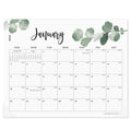 Cabbrix 2026 Magnetic Calendar for Refrigerator, January 2026 to June 2027 Fridge Calendar Magnet, 15 x 12 inch, Monthly Greenery Design, Easy Organizing