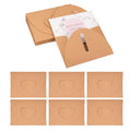 Hedume 200 Pack Gift Card Envelopes, Cute Mini Envelopes, Kraft Small Seed Envelopes with Heart Shaped Clasp for Gift Cards and Business Cards (4.1" x 3")