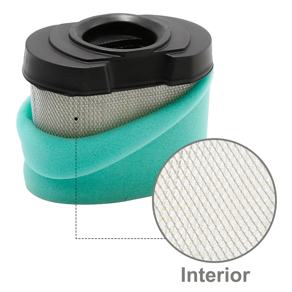 DUZFOREI 792105 792303 Air Filter with 7045184 492932 Oil Filter Replacement for B S 407777 40G777 40H777, Craftsman YT4000 YT4500 GT5000, Husqvarna RZ4222F RZ5422