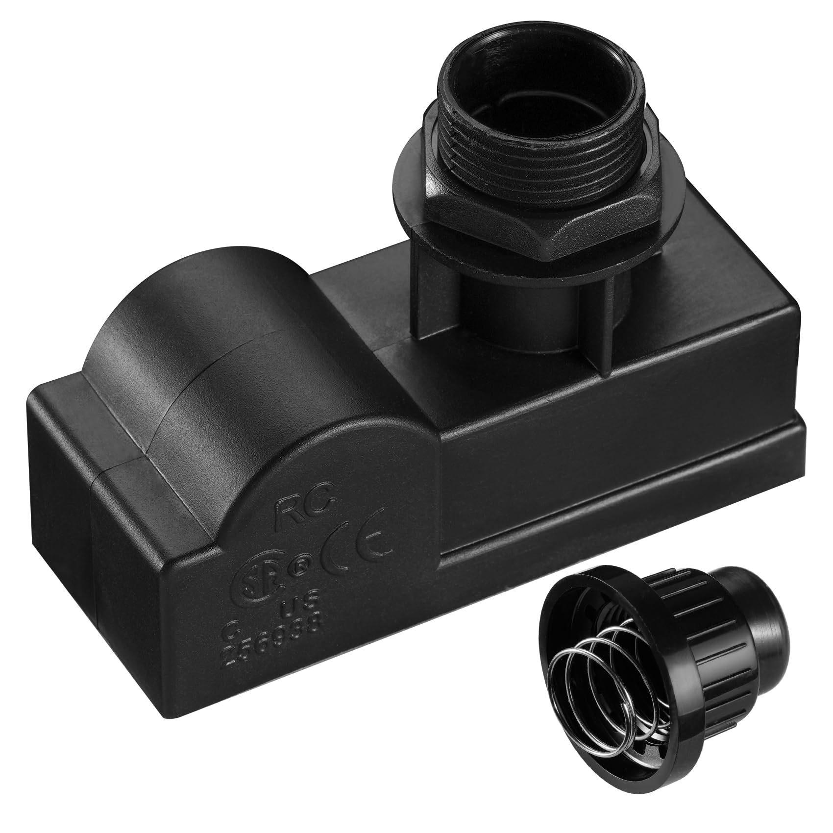 Onlyfire 14431 Universal Spark Generator Replacement for Select Gas Grill Models by Broil-Mate, Charbroil, and Others, 2 Male Outlet AA Battery Push Button Ignitor Igniter