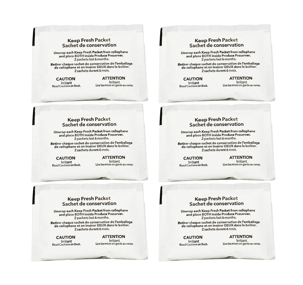 W10346771A Refrigerator Produce Preserver Replacement (6 Packets-3 Pack) by ATMA SUPPLY-Replace W10346771 2117689 AH3503014 EA3503014 PS3503014 W10346772 W10614431A