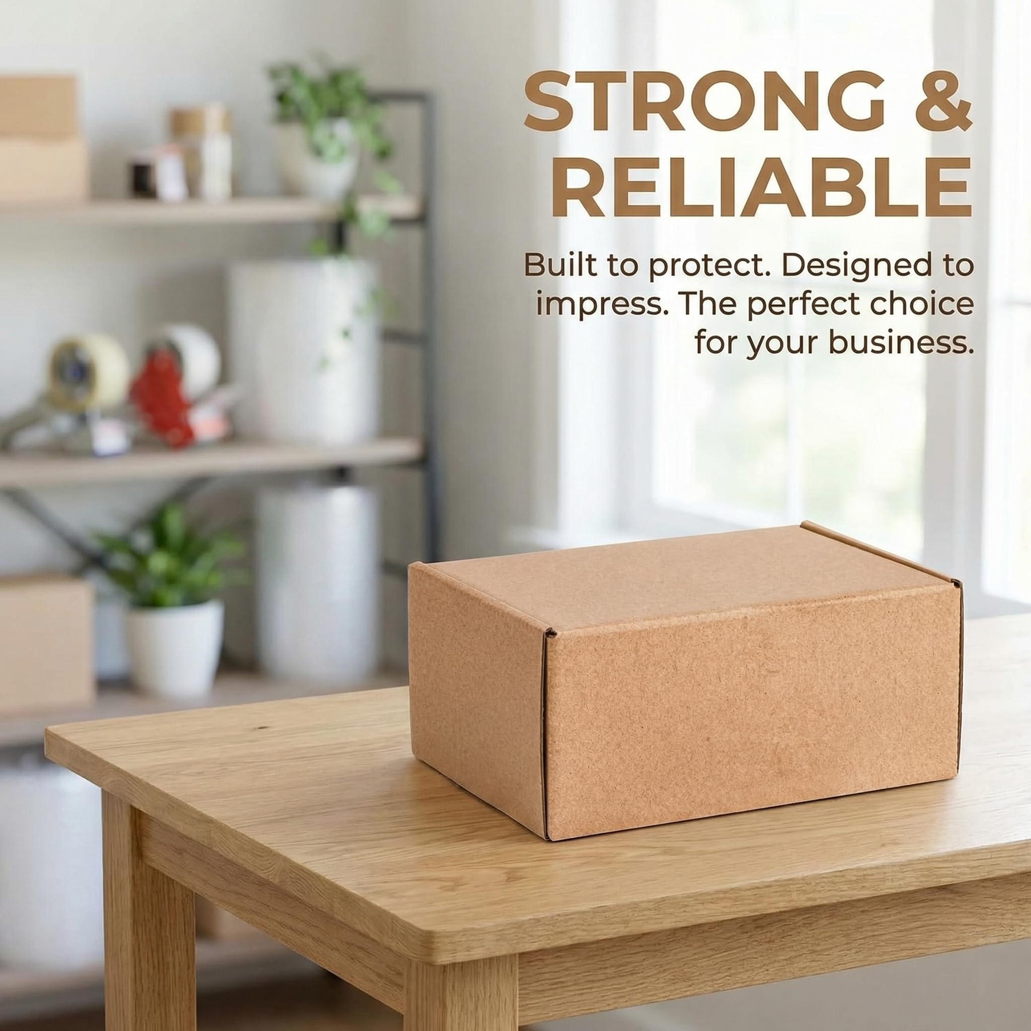 Cedilis 25 Pack 9x6x4 Inches Shipping Boxes, Small Corrugated Cardboard Box, Brown Cardboard Mailing Boxes, Thick Corrugated Mailer Boxes for Shipping Packing Small Business, Recyclable