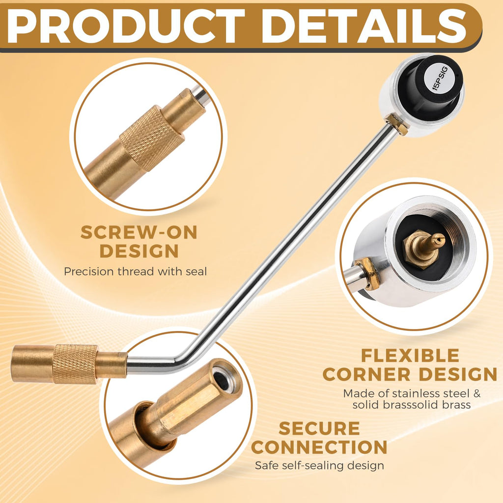5430 Stove Pressure Regulator Replacement Parts, Propane Regulator Adapter for Coleman Stove, Not Fit for Coleman Roadtrip LXE Grills