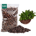 Erilolen 5LBS Clay Pebbles for Indoor Plants - Expanded Clay Pellets Leca Balls Grow Media for Orchids Gardening Aquaponics, Hydroponics Supplies for Drainage Decoration, 8mm-10mm
