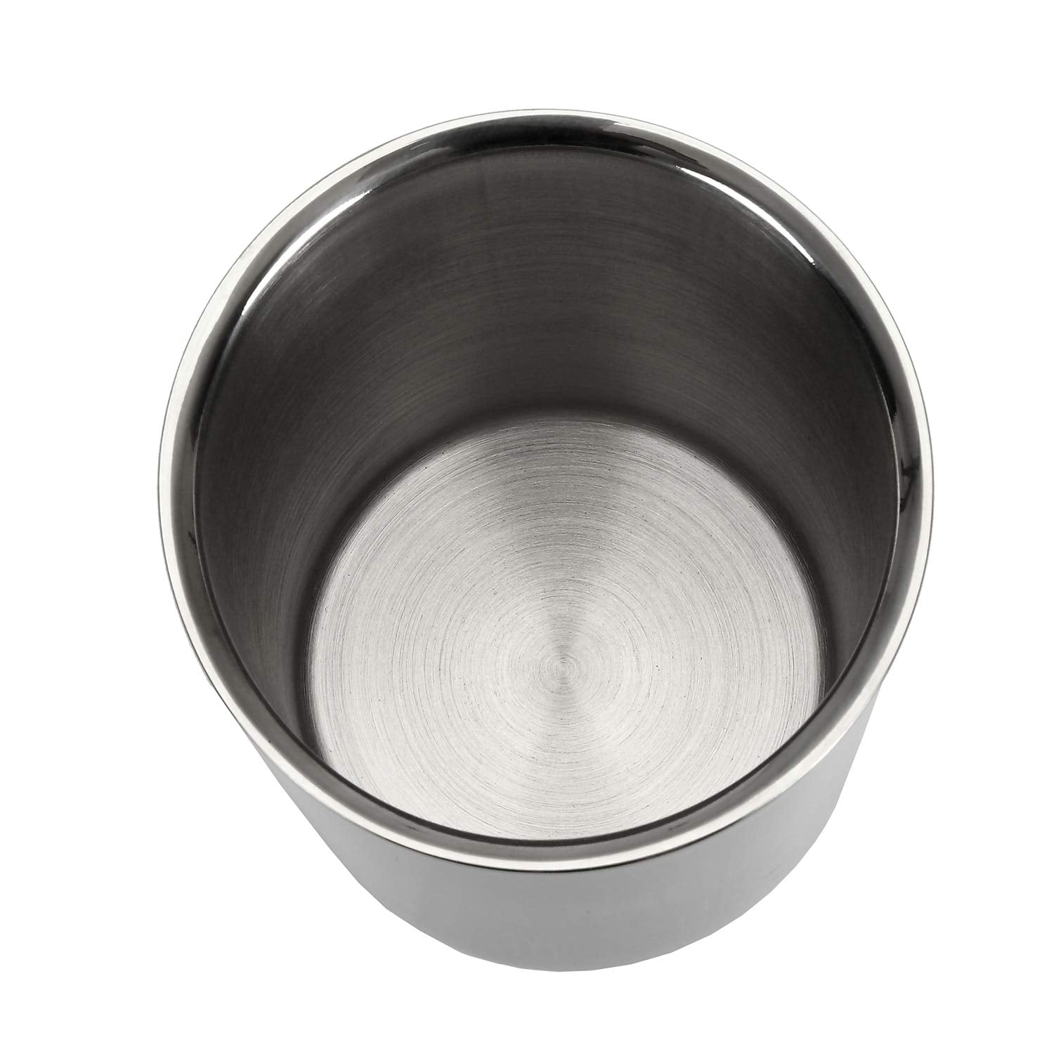 Jucoan Wine Chiller, Stainless Steel Double Wall Insulated Wine Cooler Bucket, Fits Standard 750ml Bottle, Silver