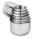 Measuring Cups Stainless Steel 7 Piece Stackable Set for Dry or Liquid Ingredients Measurement - Kitchen Gadgets & Utensils Metal Measuring Cups Best for Cooking & Baking…
