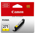 Canon Genuine Canon CLI-271 Ink Cartridge, Yellow