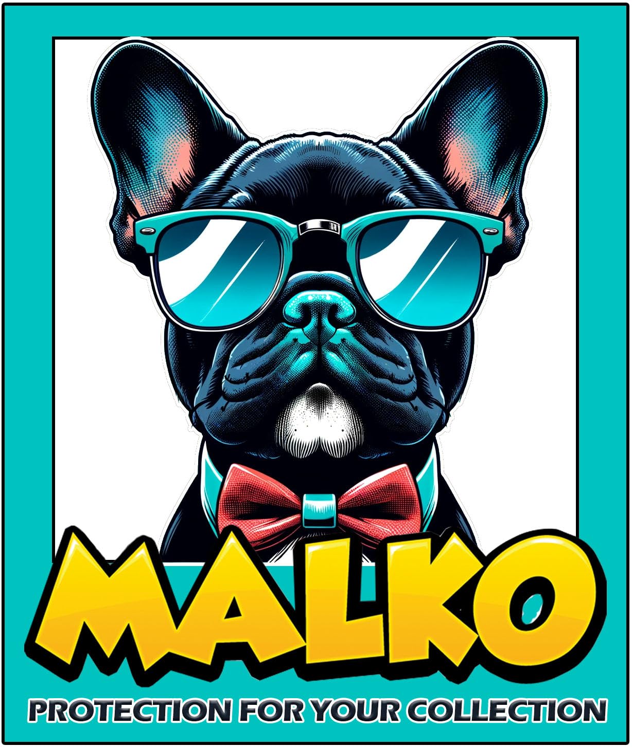 MALKO 10 Pack VHS Tape Protector Case | Protective Sleeve for VHS Cassette Original Box | Display Storage and Preservation