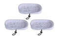Surrgound Microfiber Mop Pads Fit for Bissell Steam Mop 1867 & Morphy Richards 720020, Compare to Part # 203-2158, 2032158, 3255, 32525, 3pk