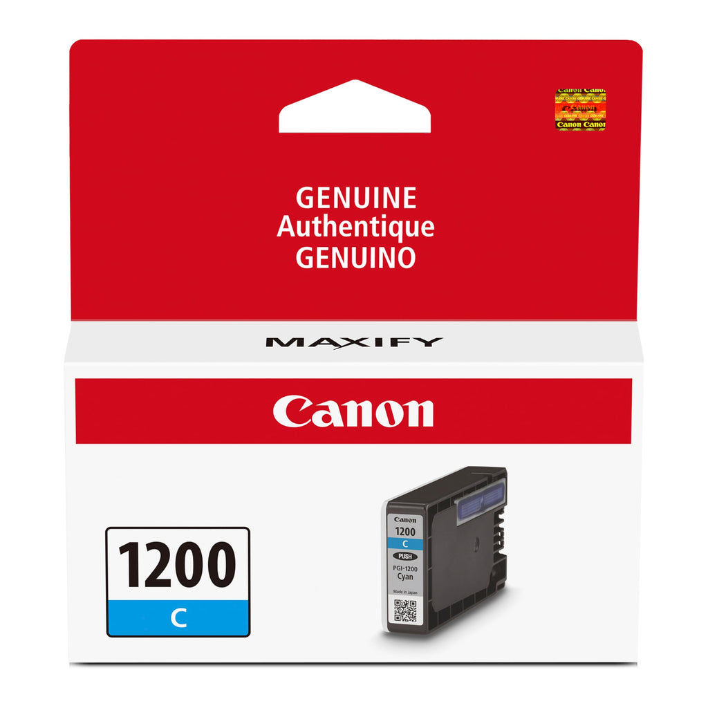 Canon Genuine Canon PGI-1200 Pigment Ink Cartridge, Cyan