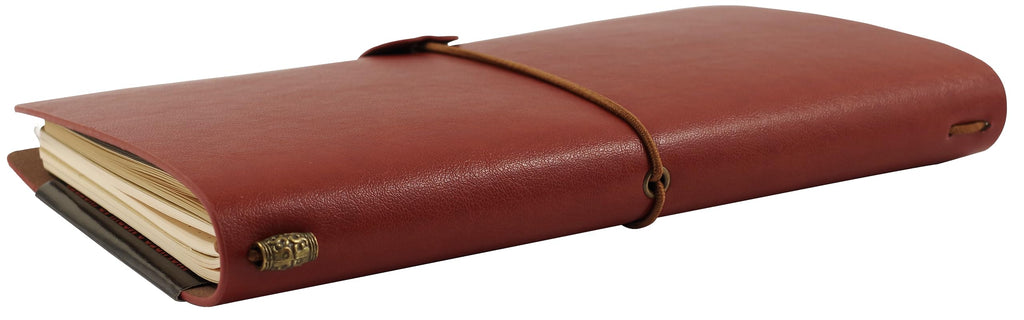 Voyager Notebook - Burgundy (Traveler's Journal, Planner, Notebook)