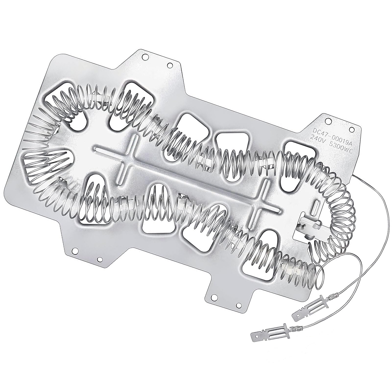 DC47-00019A Dryer Heating Element for Samsung【Nickel 95%+】 - Compatible with Whirlpool May-tag Dryer Element for Samsung DV42h5000EW/A3 DV45h7000EW/A2 - Replaces 35001247 AP4045884 EA2038533 PS2038533