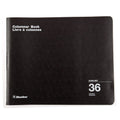 Blueline Columnar Book, Twin-Wire Binding, 36 Columns with Description, 80 Pages, 12-Inch x 14-15/16-Inch, Black (A769.36T)