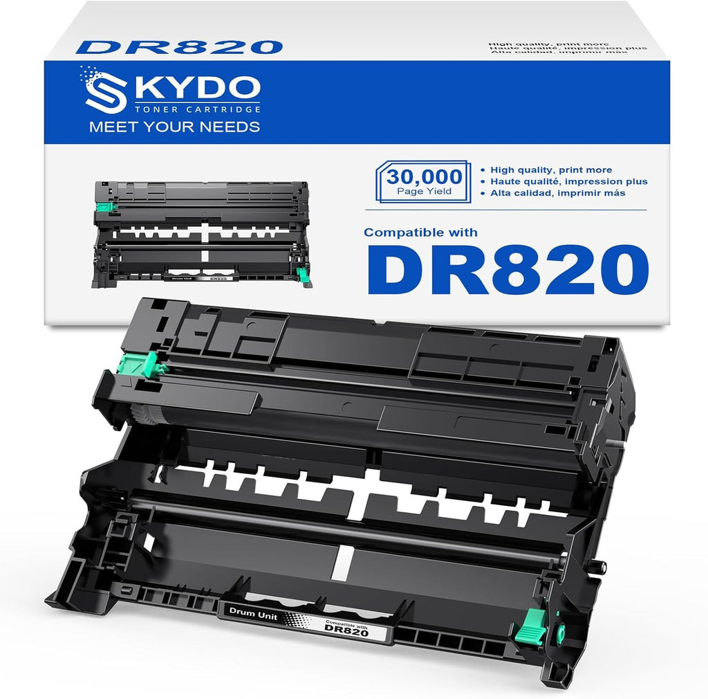 DR820 Drum Unit Replacement for DR820 DR-820 DR850 Drum Unit Work with HL-L6200DW HL-L6200DWT MFC-L5850DW MFC-L5900DW MFC-L5700DW DCP-L5600DN Printer Drum (1 Pack)