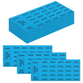 200 Sheets Raffle Tickets with Numbers Blue Chinese Auction Tickets Silent Ticket Raffle Basket Tickets 4"×9" for Blue Drink Party Carnival Fundraiser Auctions