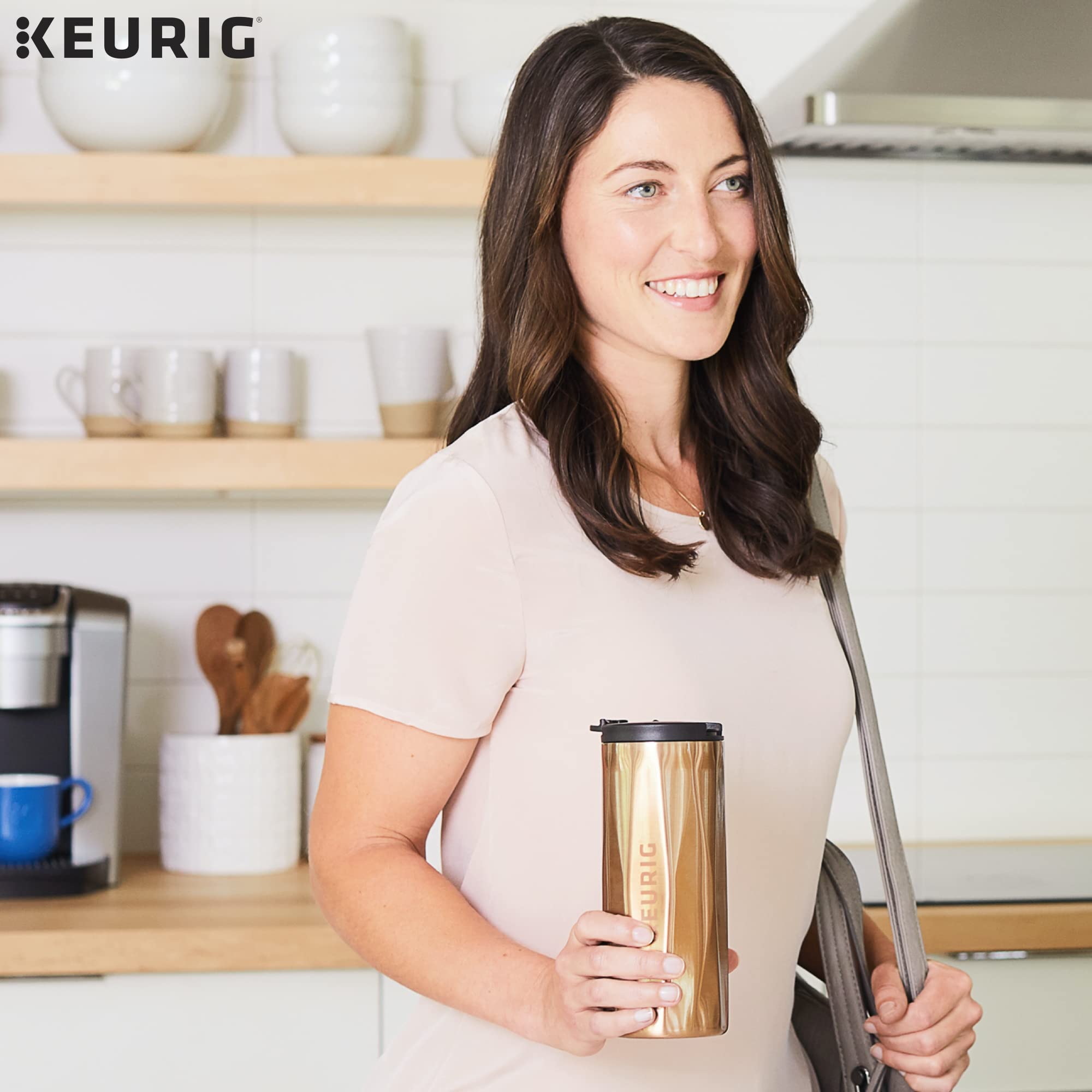 Keurig 14oz. Faceted Travel Mug