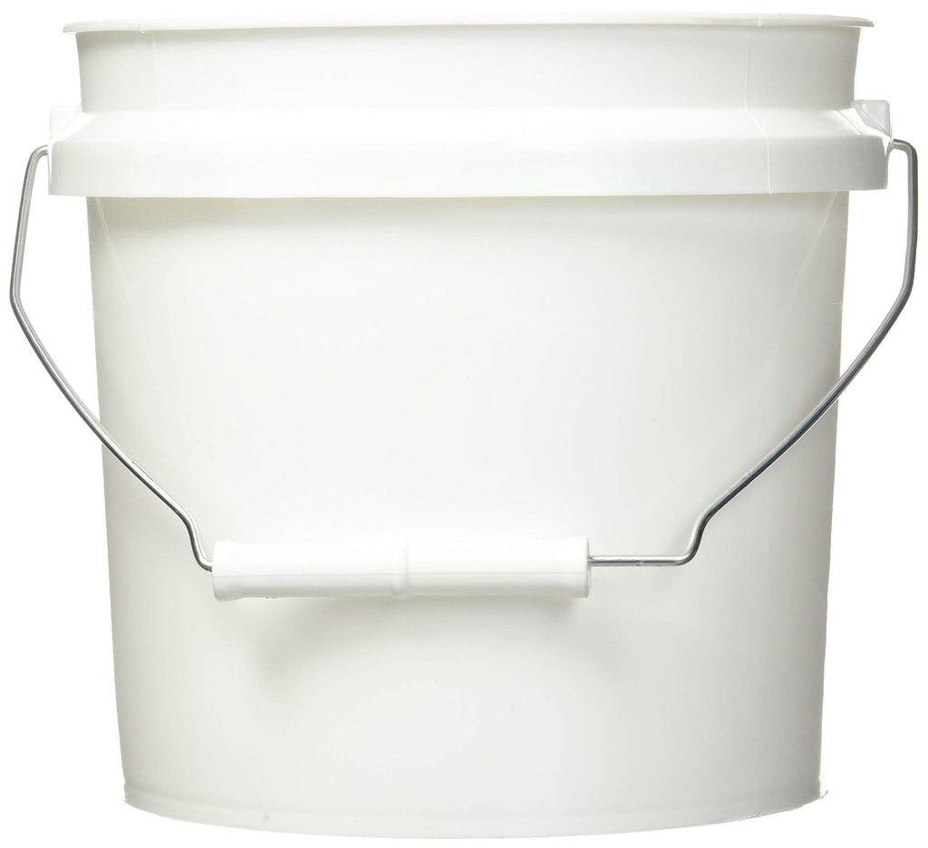 LEAKTITE 1GL Gallon lon White Plastic Pail[Lid not included]