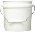 LEAKTITE 1GL Gallon lon White Plastic Pail[Lid not included]