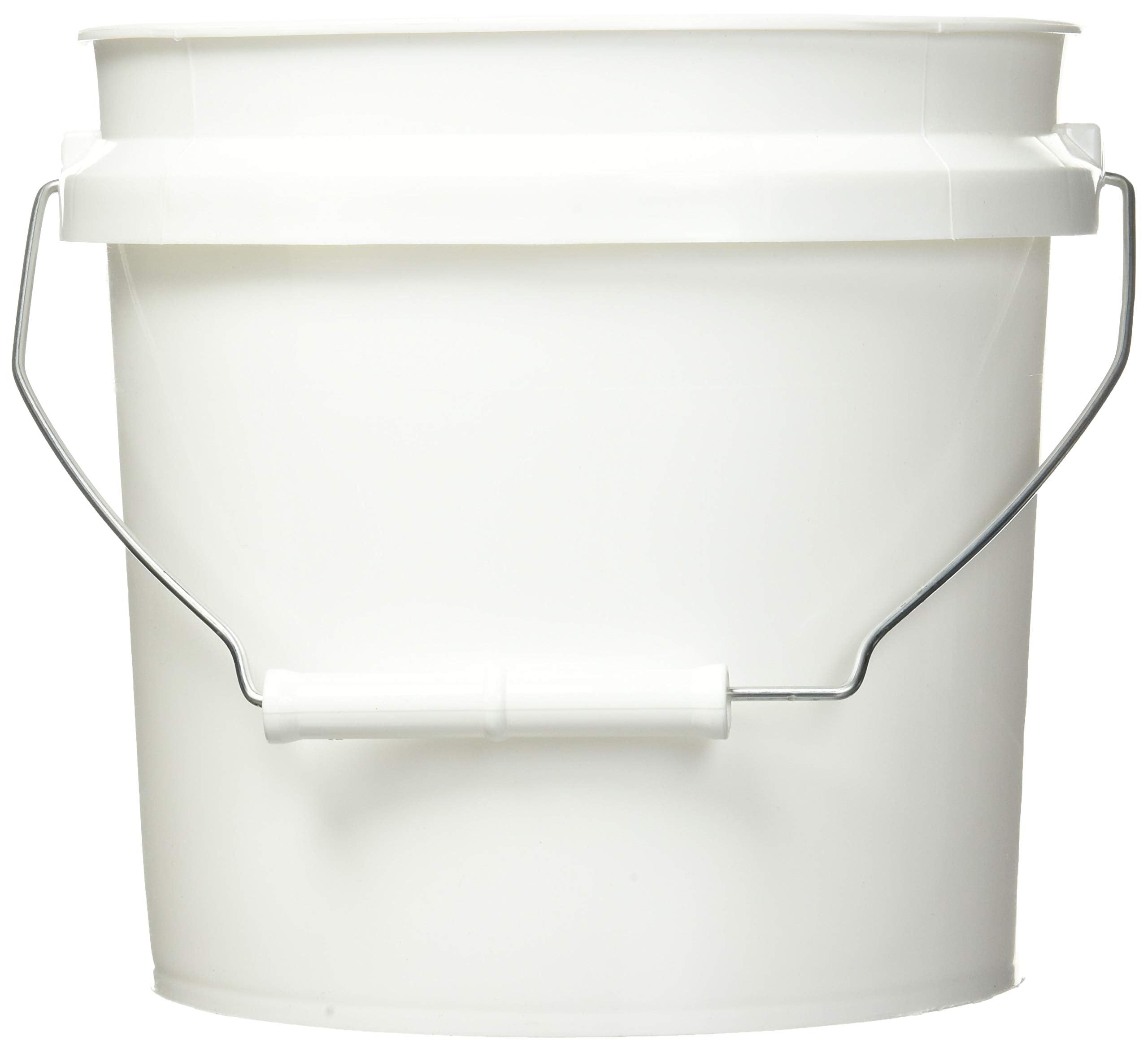 LEAKTITE 1GL Gallon lon White Plastic Pail[Lid not included]