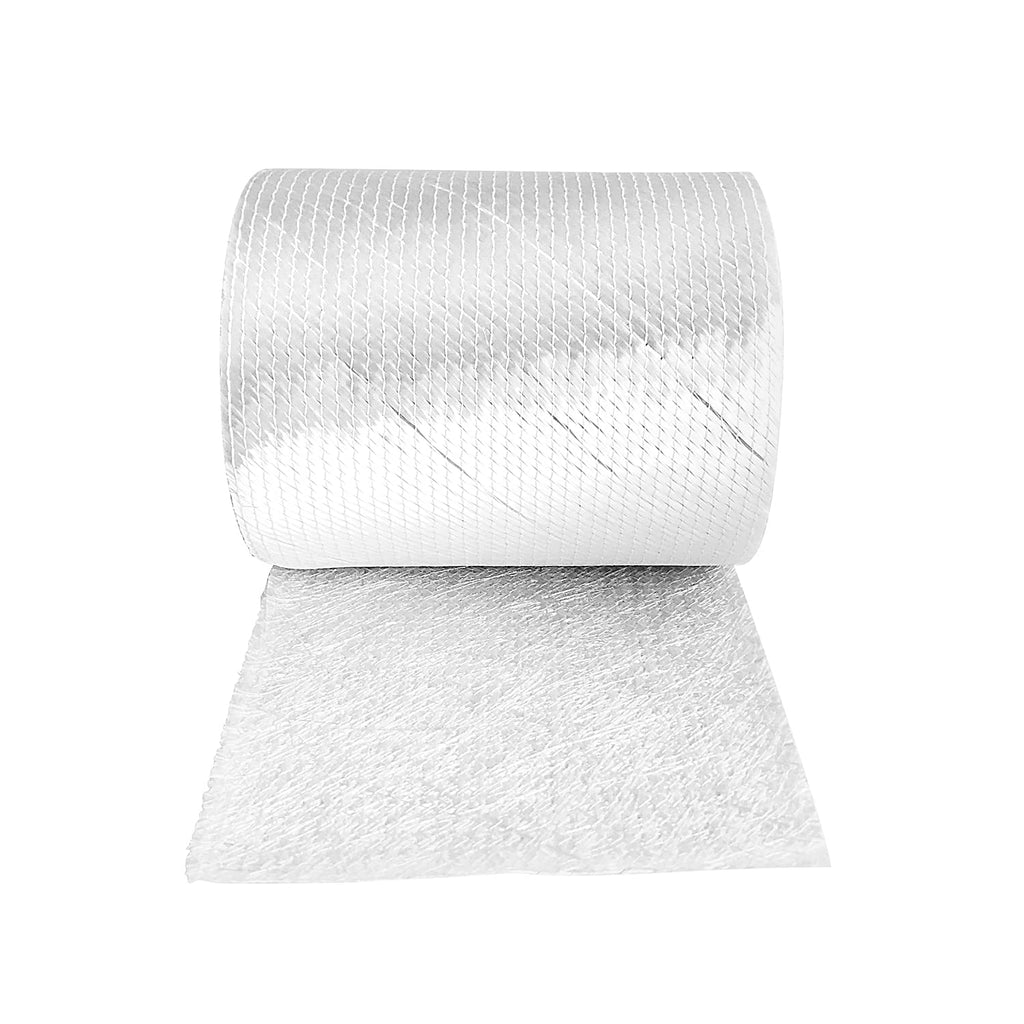 SIMPLYHARDWARE 1708 Fiberglass Cloth Roll | 6" Wide by 360" (10 Yards) | Molding Roofing Boat Marine Repair | Resin & Epoxy Compatible | Roll Package (6 inch 1708 Fiberglass)
