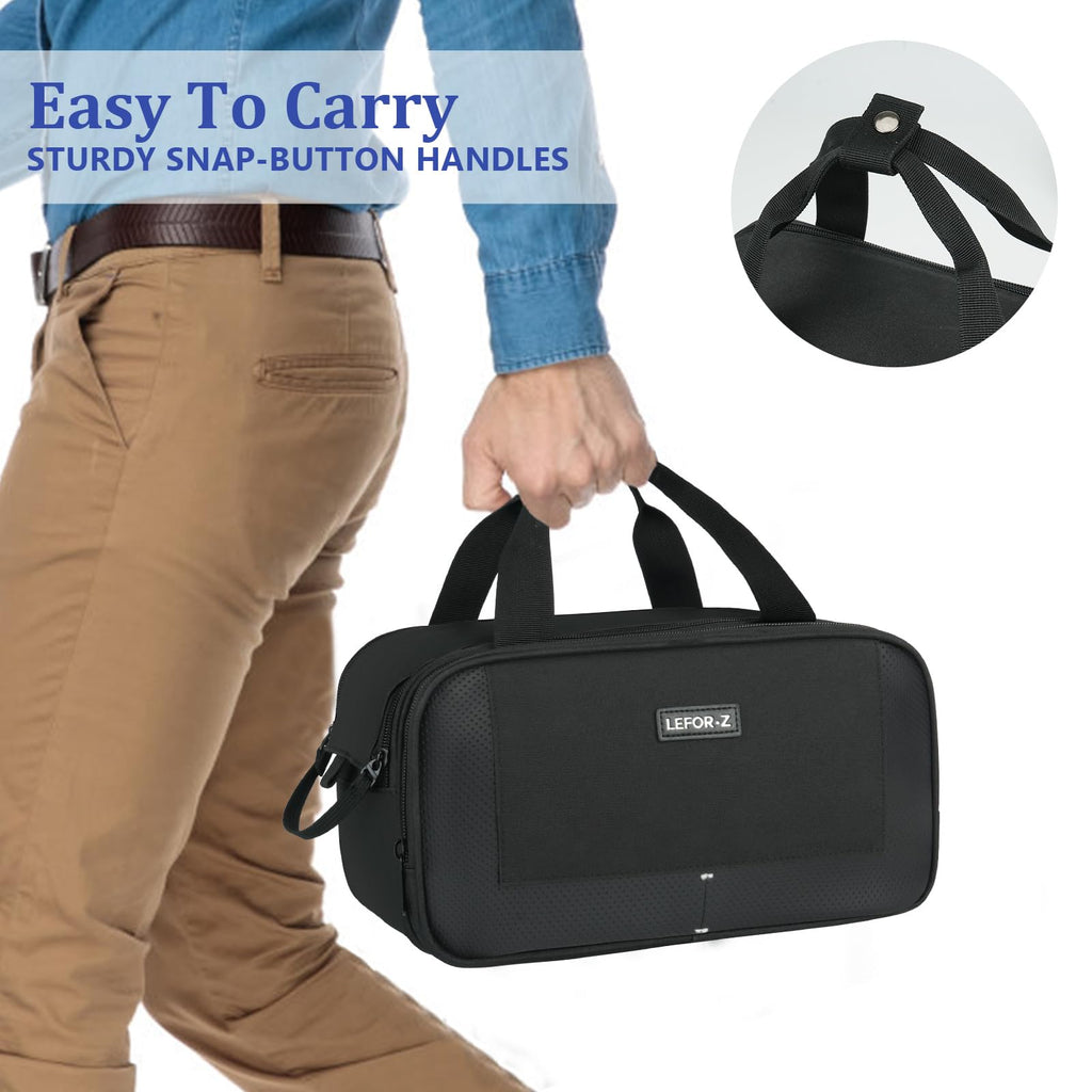 Travel Carrying Bag Compatible with ResMed AirMini CPAP Machine and Accessories,Portable Storage Organizer Case Fits for CPAP Equipment and Supplies(Bag Only)