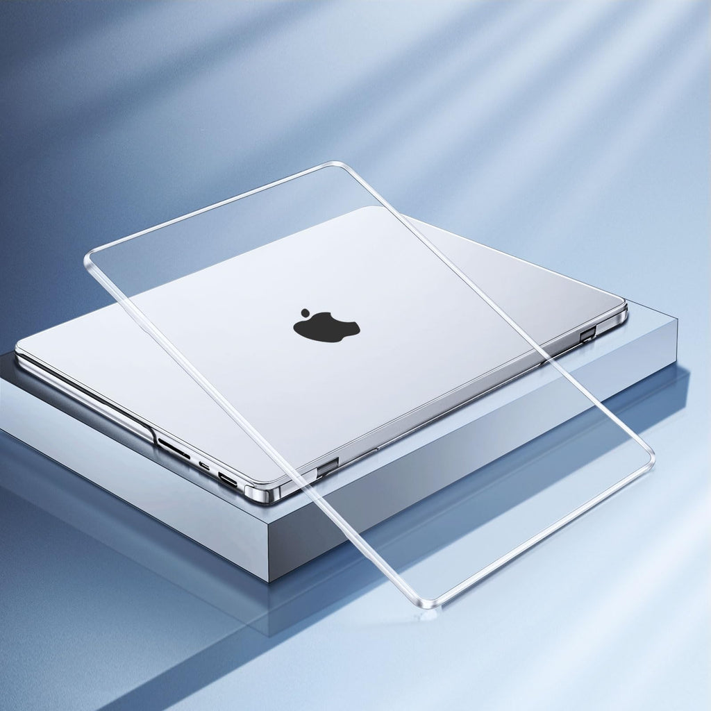 MOSISO Compatible with MacBook Pro 16 inch Case 2026 M5 2025-2021 M4 M3 M2 M1 A3429 A3428 A3403 A3186 A2991 A2780 A2485, Protective Plastic Hard Shell&Keyboard Cover&Type C, Crystal Clear
