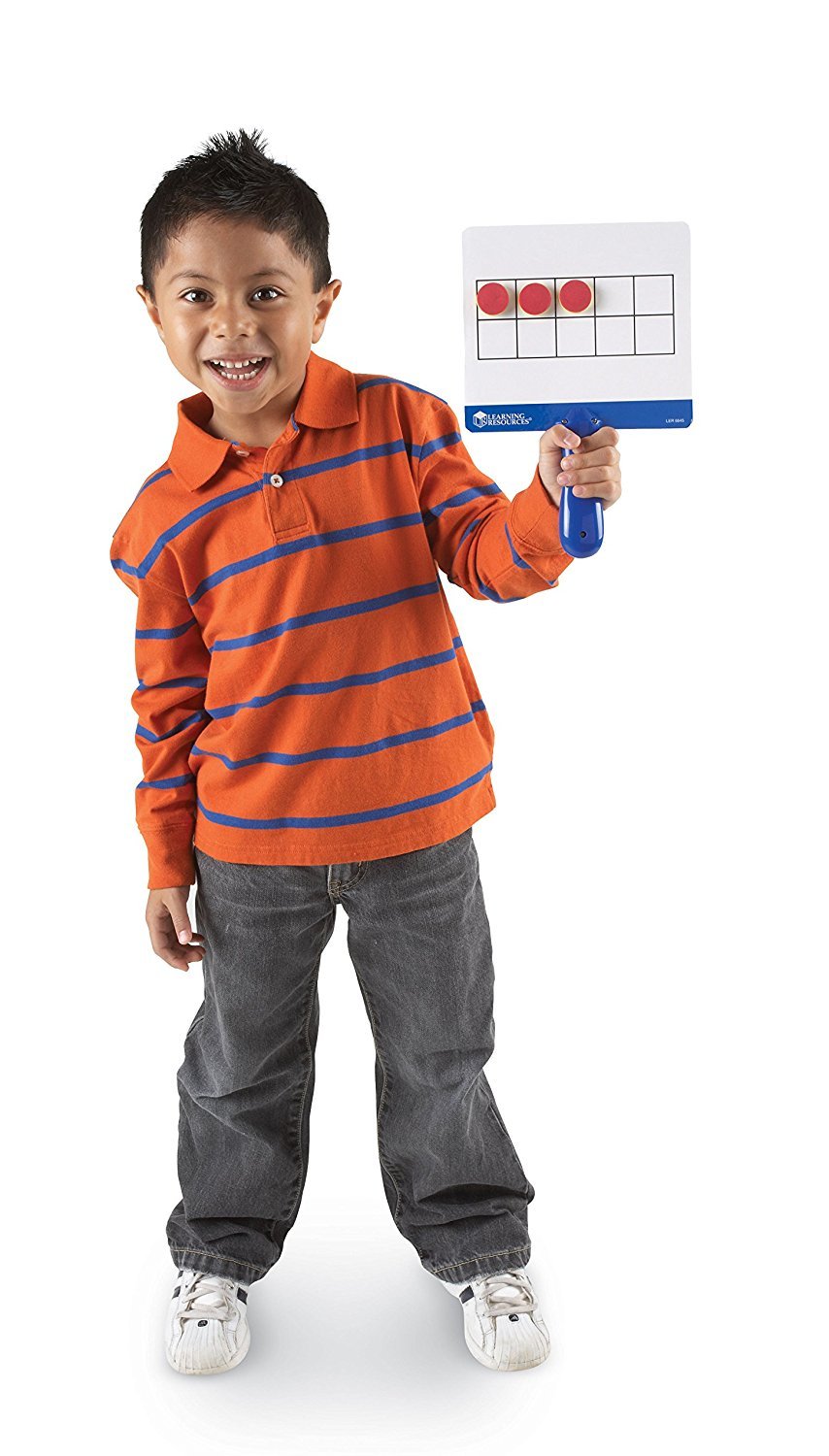 Learning Resources Magnetic Ten Frame Boards - 6 1/4" x 7" (boards), Multi (LER6645)