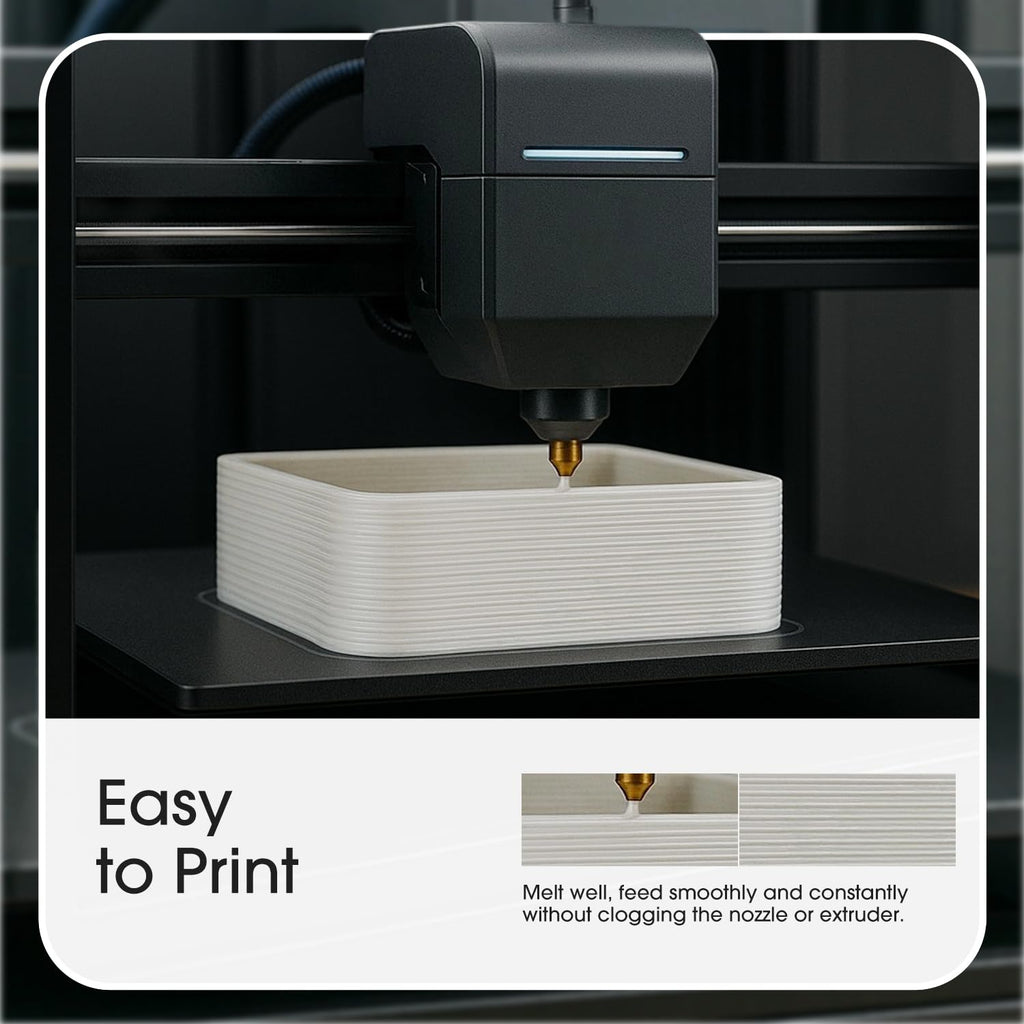 eSUN PLA Plus Filament 1.75mm, PLA Pro PLA+ 3D Printer Filament, Dimensional Accuracy +/- 0.03mm, 2.2 LBS (1KG) Spool 3D Printing Consumables for Most FDM 3D Printers, Black